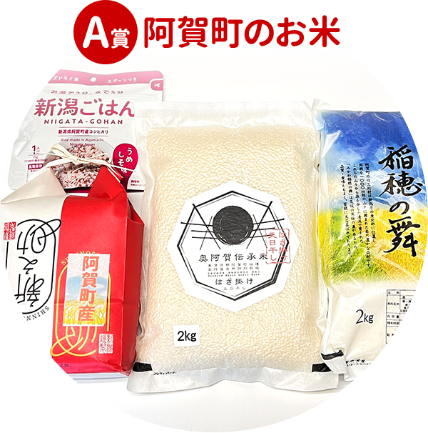 阿賀町のお米セット